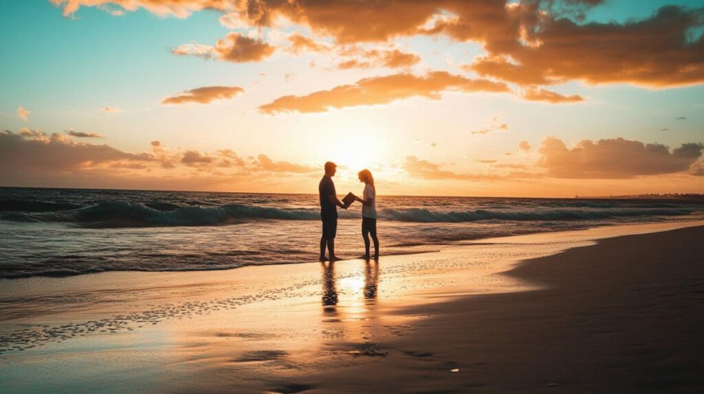 10 inspiración: ideas originales para una propuesta de matrimonio en la playa que harán de tu pedida un momento mágico